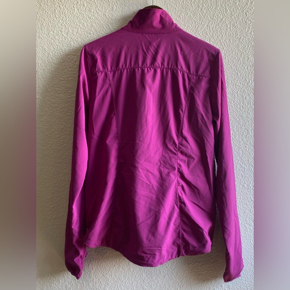 Fabletics Pink Fuchsia Zippered Lightweight Jacket Size L - Picture 5 of 8